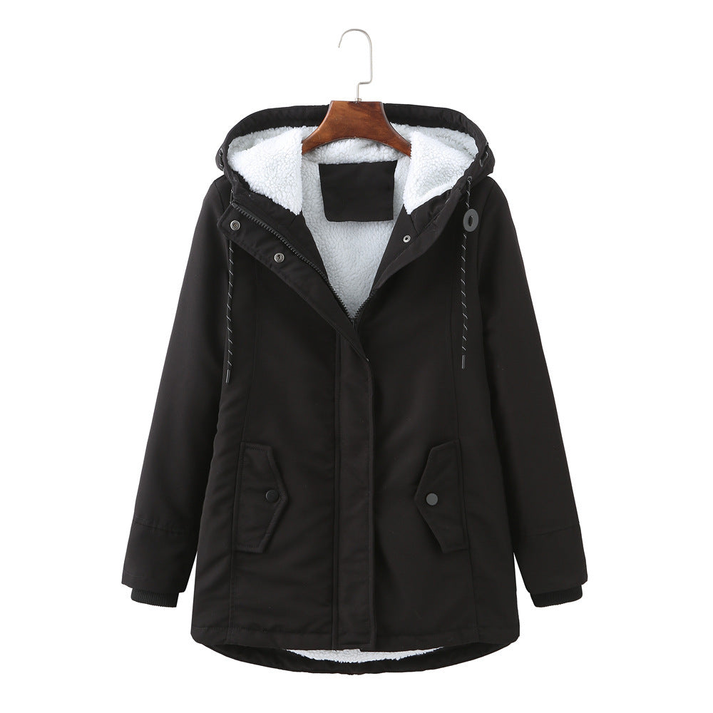 Guylaine | Manteau à capuche