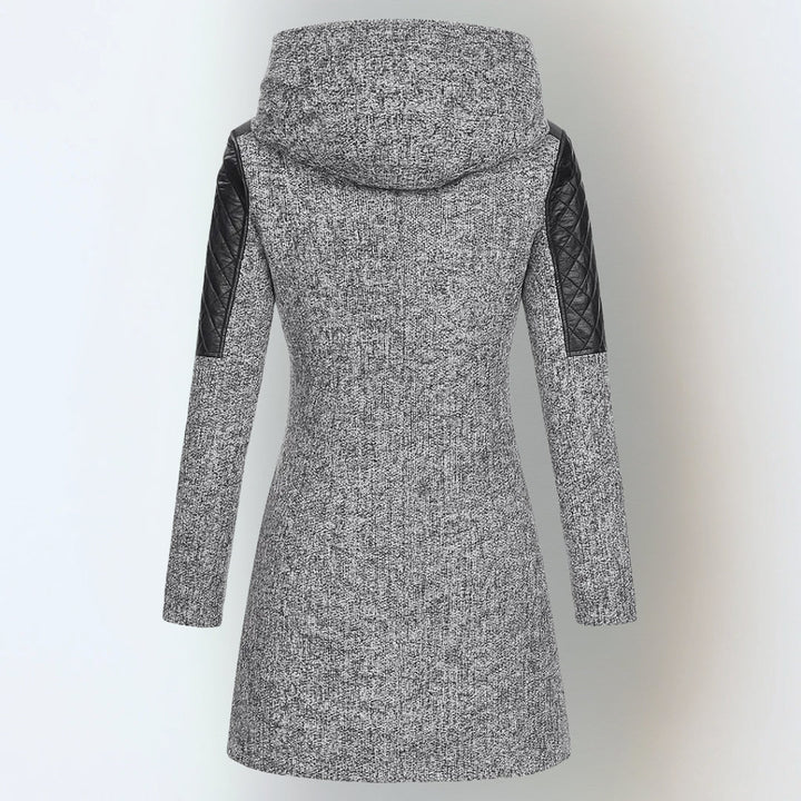 Annette | Veste d'hiver zippée à capuche