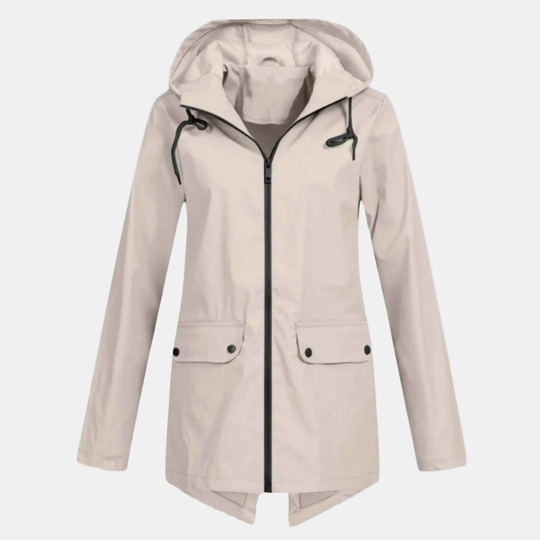 Chantal | Parka imperméable à capuche