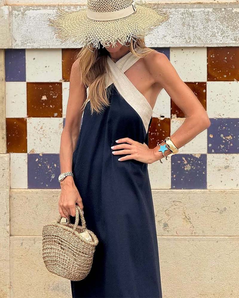 Daphné | Robe Longue Croisée