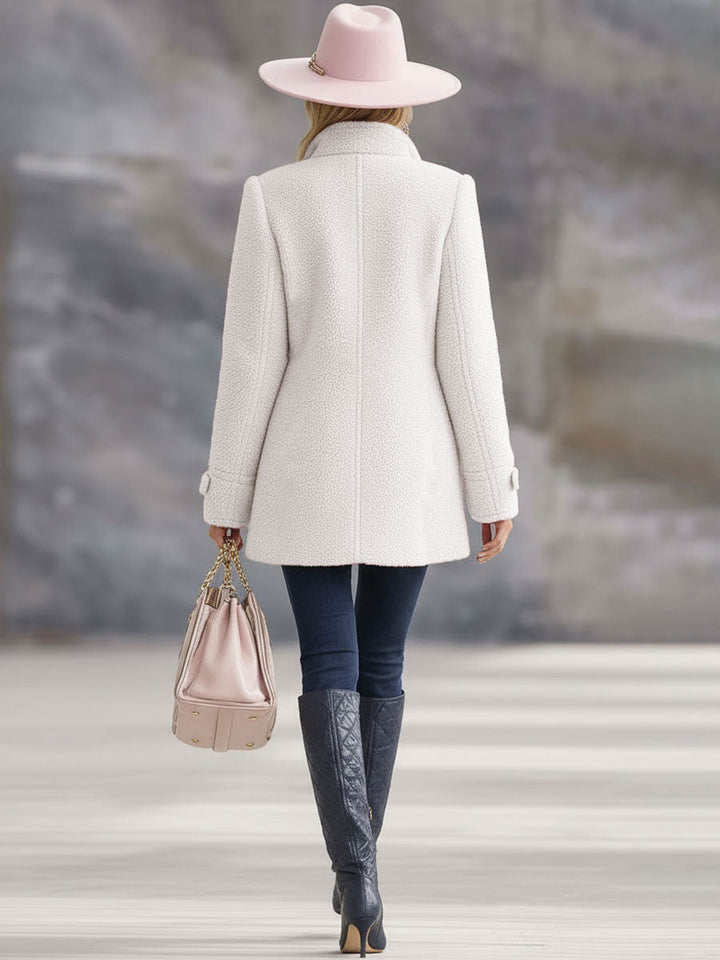 Sidonie | Veste polaire rose vintage zippée