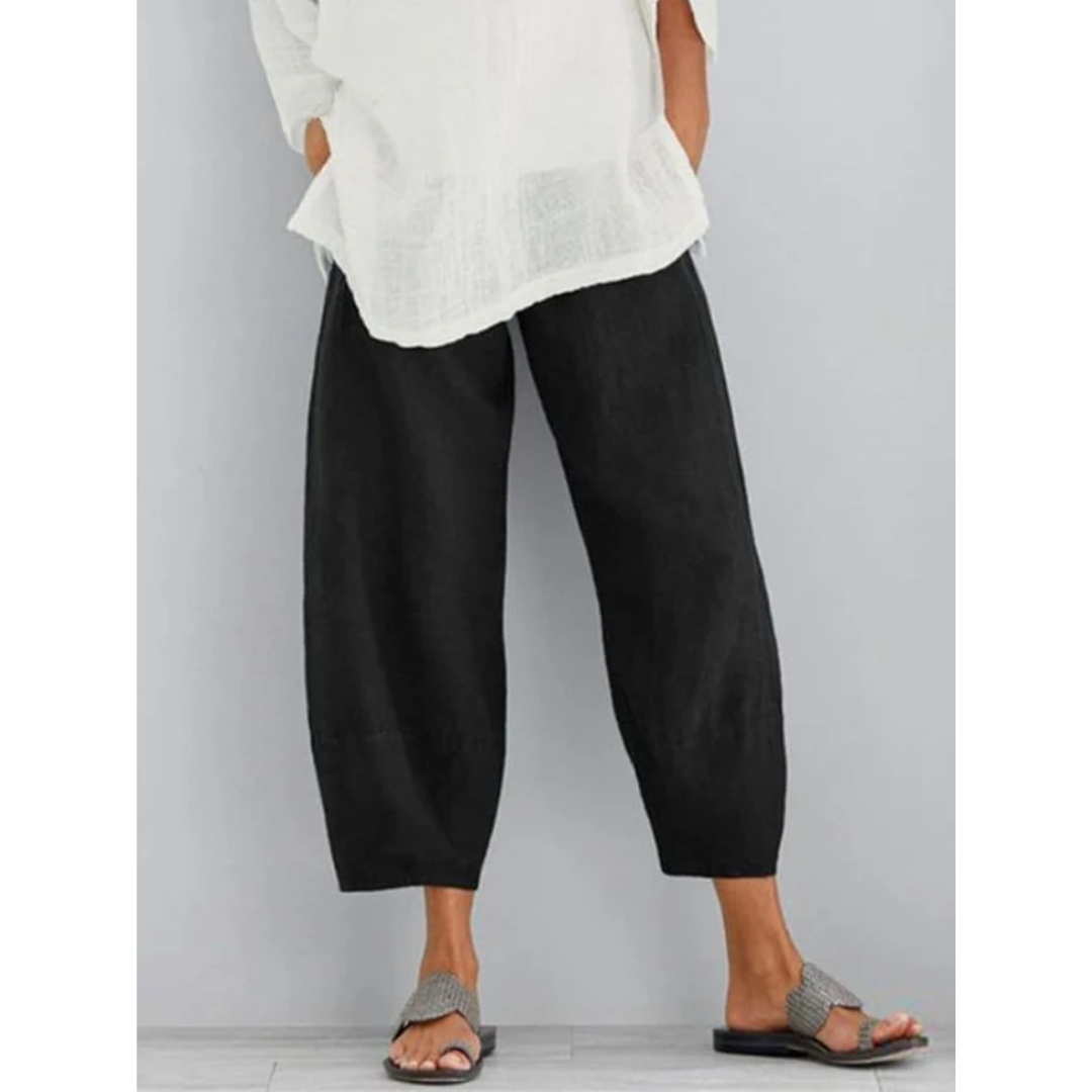 Delphine | Pantalon en lin élégant et confortable