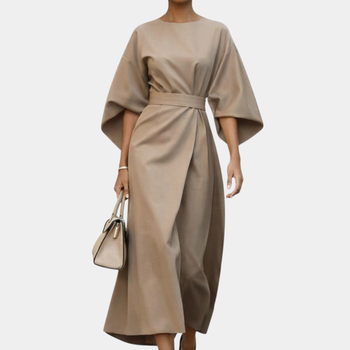 Eugénie | Robe Maxi à Manches Kimono