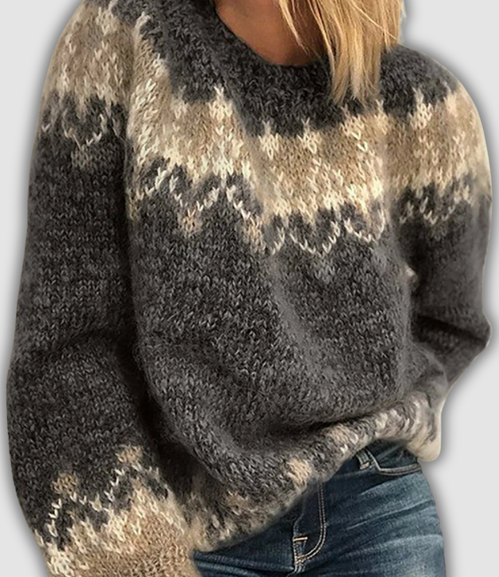 Liliane | Pull rétro