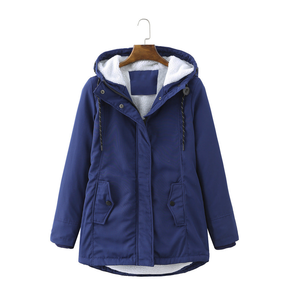 Guylaine | Manteau à capuche