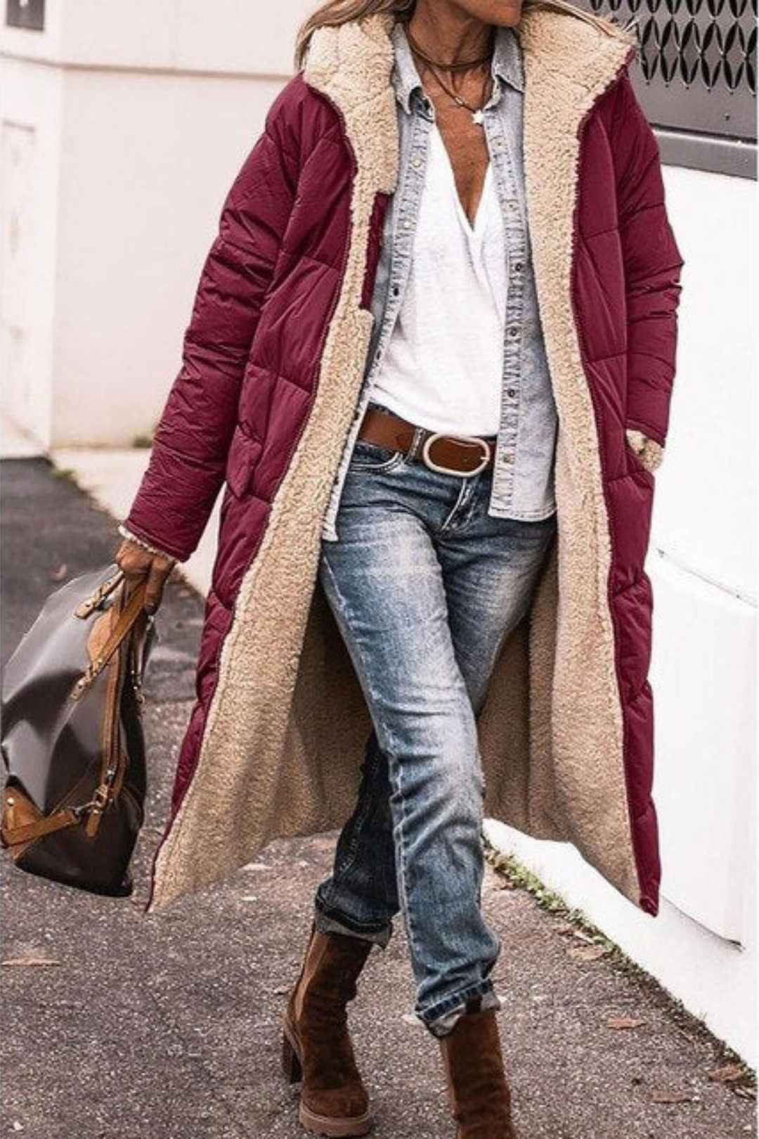 Zénaïde | Manteau réversible