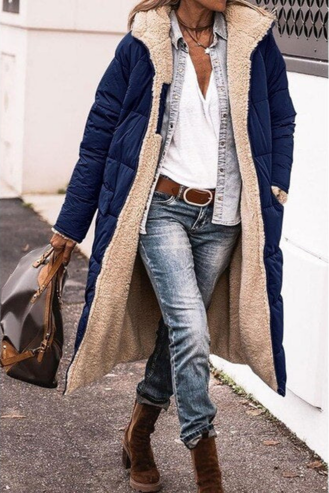 Zénaïde | Manteau réversible