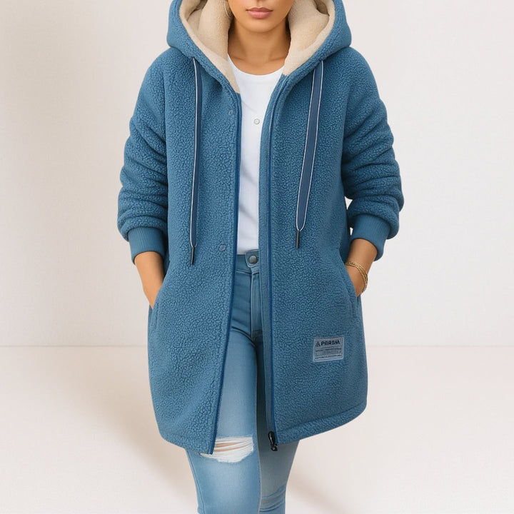Maëlys | Veste douillette à capuche
