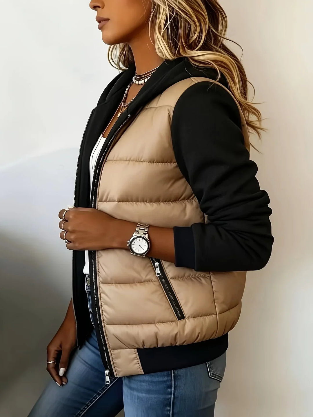 Josiane | Veste matelassée à capuche