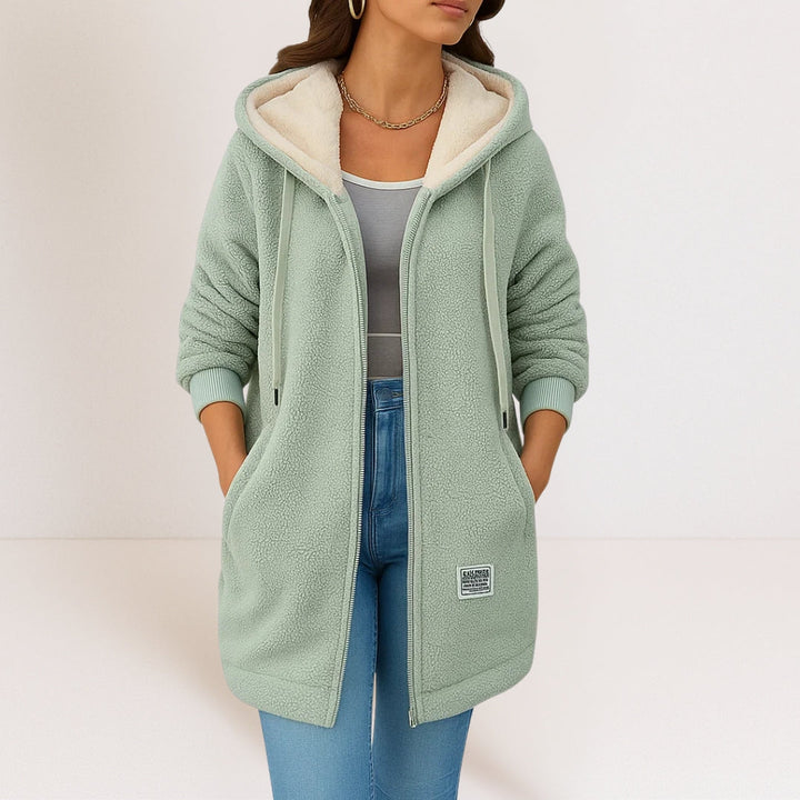 Maëlys | Veste douillette à capuche