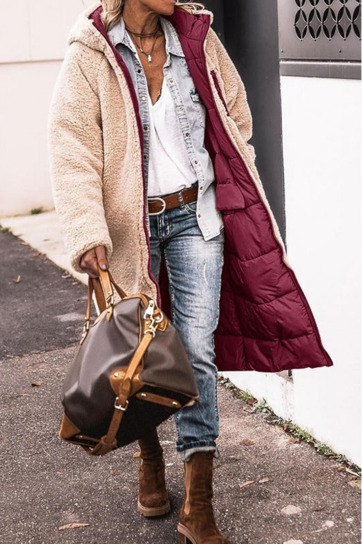 Zénaïde | Manteau réversible