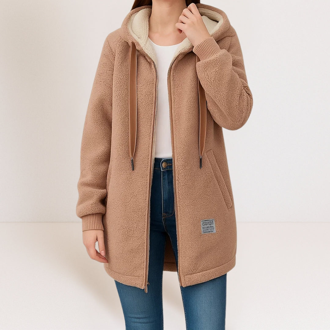Maëlys | Veste douillette à capuche