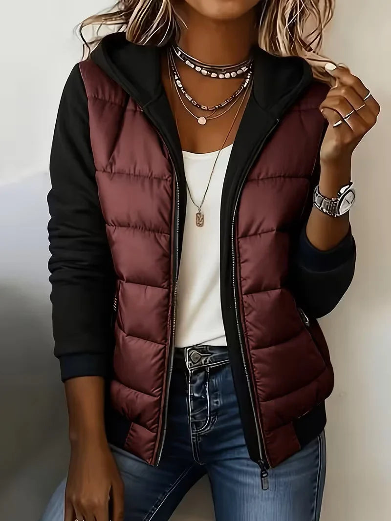 Josiane | Veste matelassée à capuche