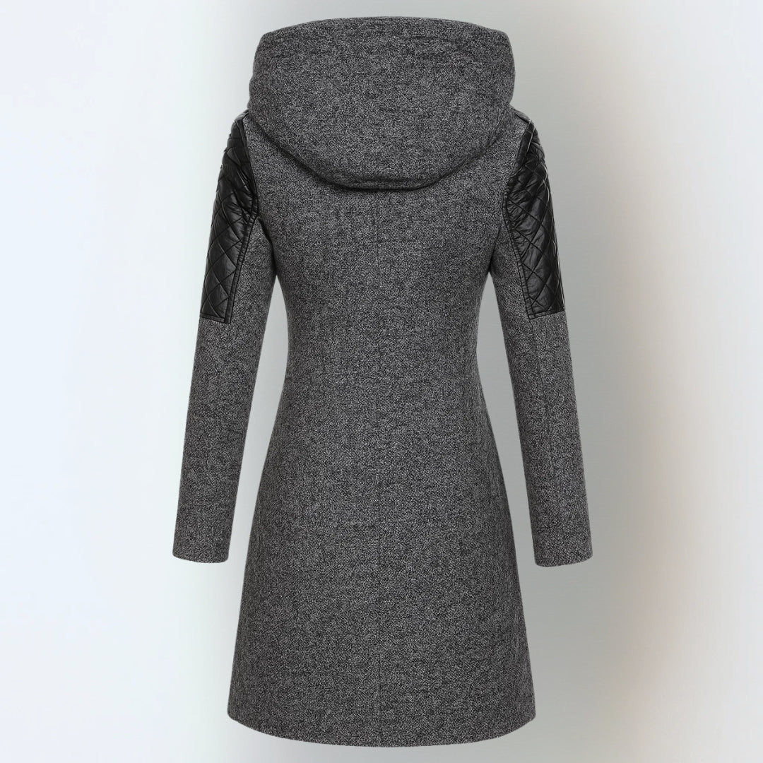 Annette | Veste d'hiver zippée à capuche