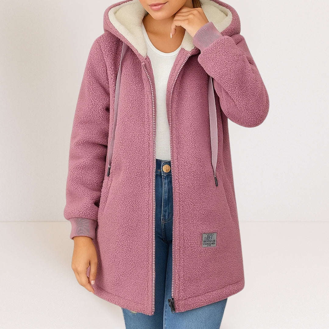 Maëlys | Veste douillette à capuche