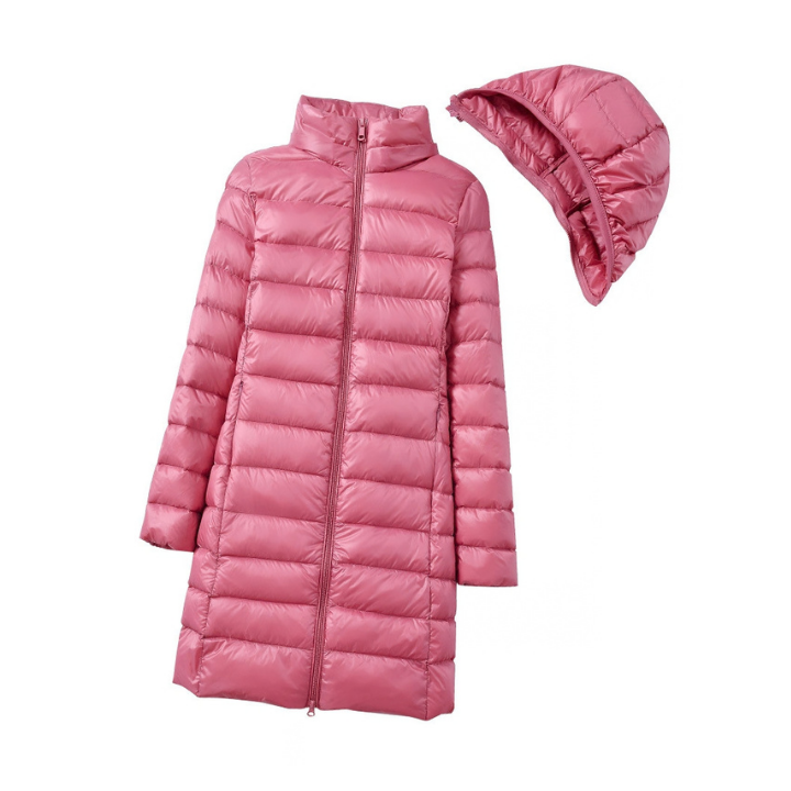 Évangéline | Veste légère à capuche amovible