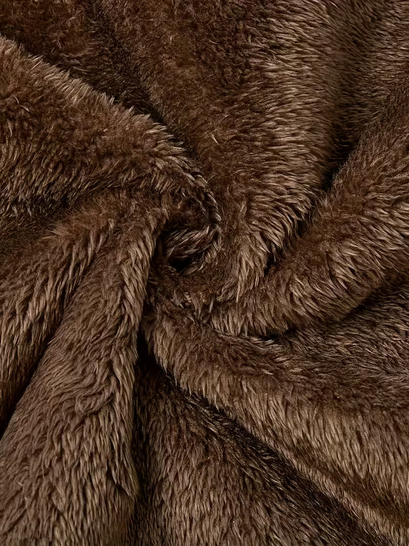 Elsa | Manteau à capuche doublé sherpa