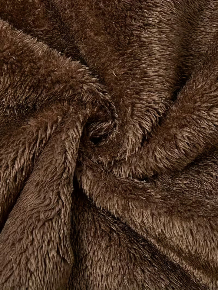 Elsa | Manteau à capuche doublé sherpa