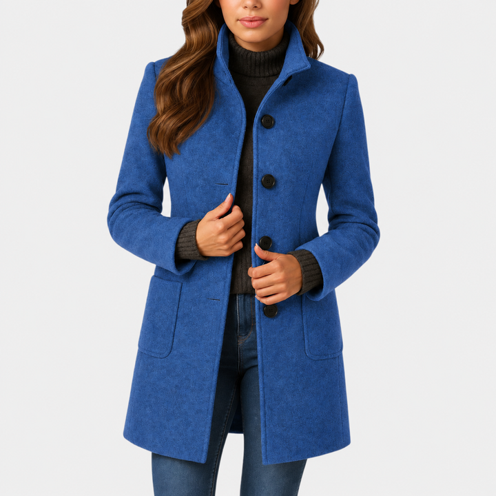 Brigitte | Manteau élégant boutonné