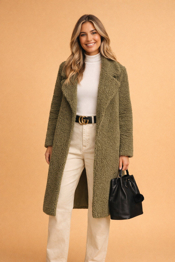 Anne-Victoire | Manteau long décontracté