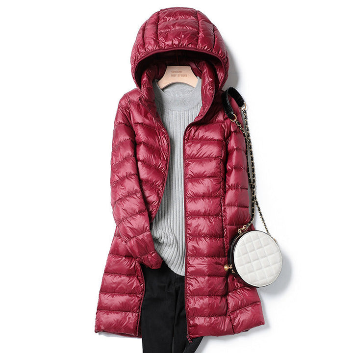Évangéline | Veste légère à capuche amovible