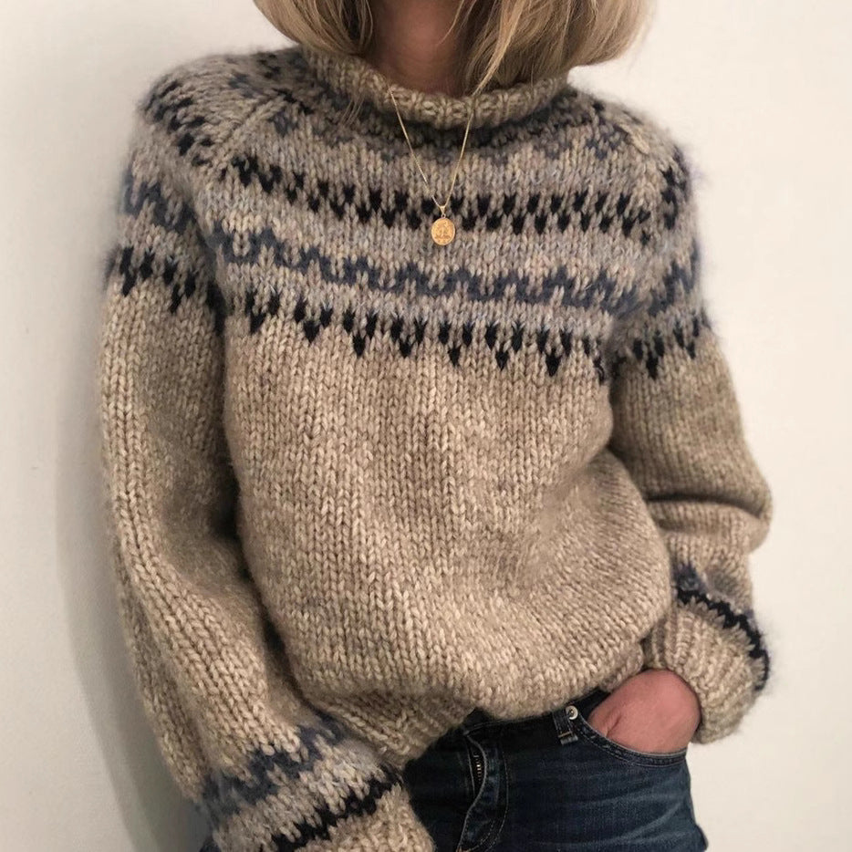 Céleste | Pull rétro