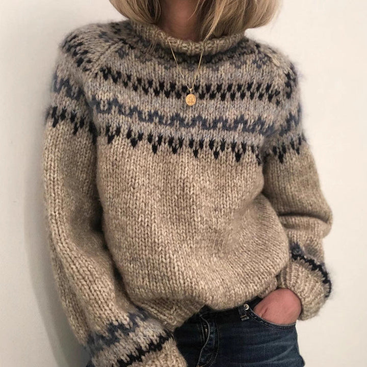Céleste | Pull rétro
