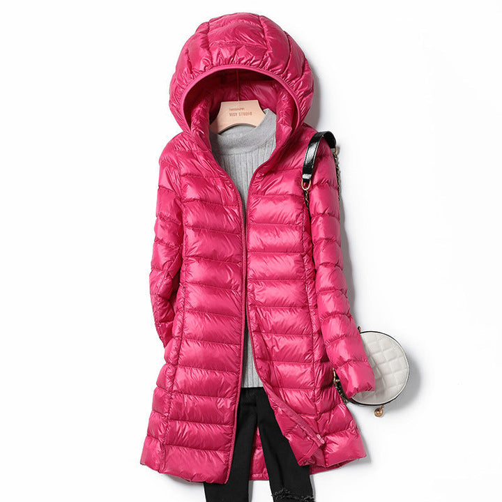 Évangéline | Veste légère à capuche amovible