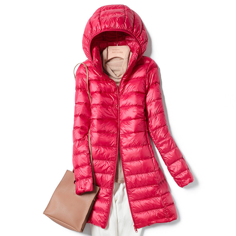 Évangéline | Veste légère à capuche amovible