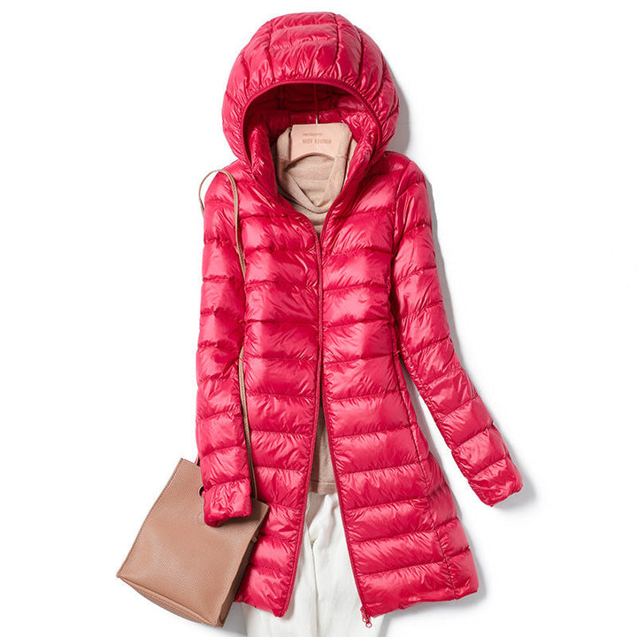 Évangéline | Veste légère à capuche amovible