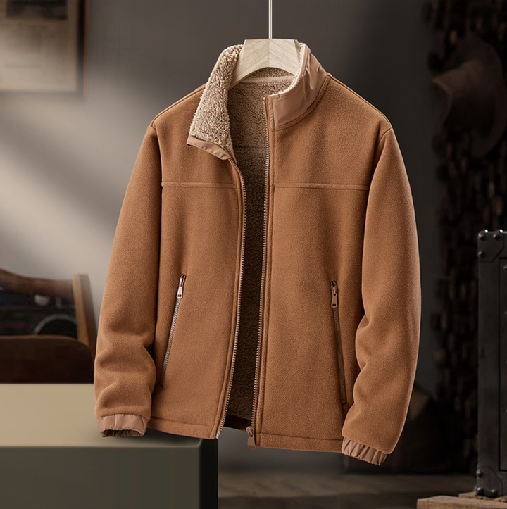 Mélinda | Veste zippée à col peluche