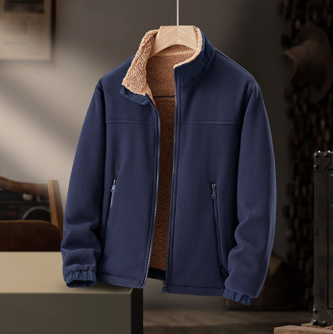 Mélinda | Veste zippée à col peluche