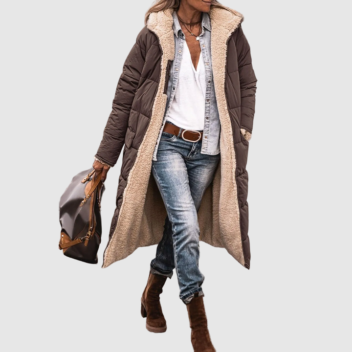 Zénaïde | Manteau réversible