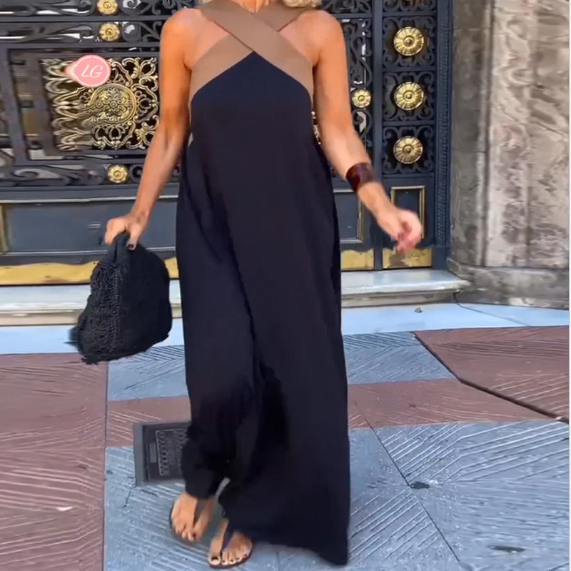 Daphné | Robe Longue Croisée