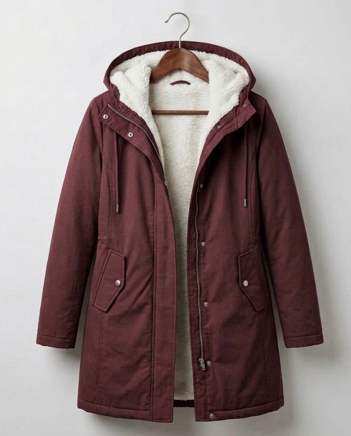Rosalinde | Manteau chaud à capuche