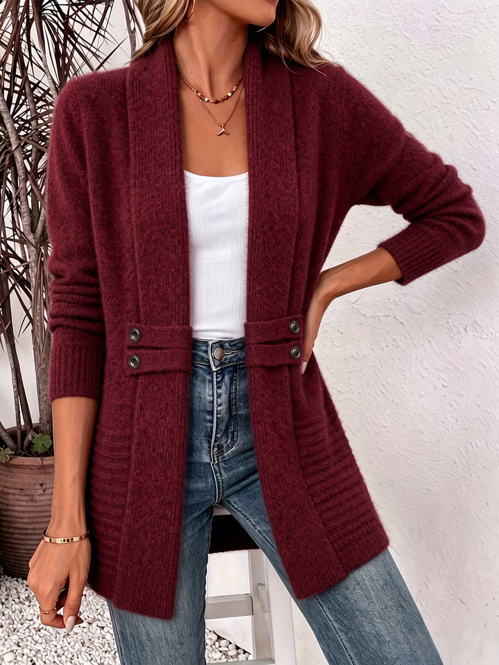 Faith | Cardigan ouvert à taille cintrée