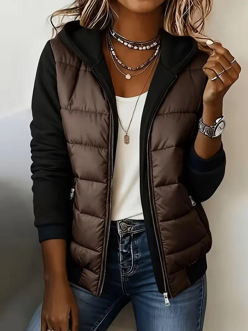Josiane | Veste matelassée à capuche