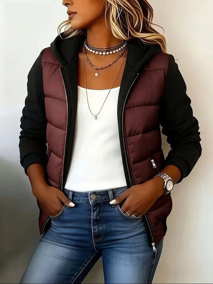 Josiane | Veste matelassée à capuche