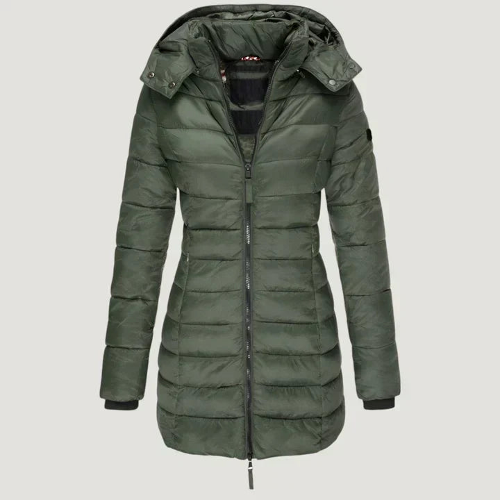 Émeraude | Veste d'hiver longue