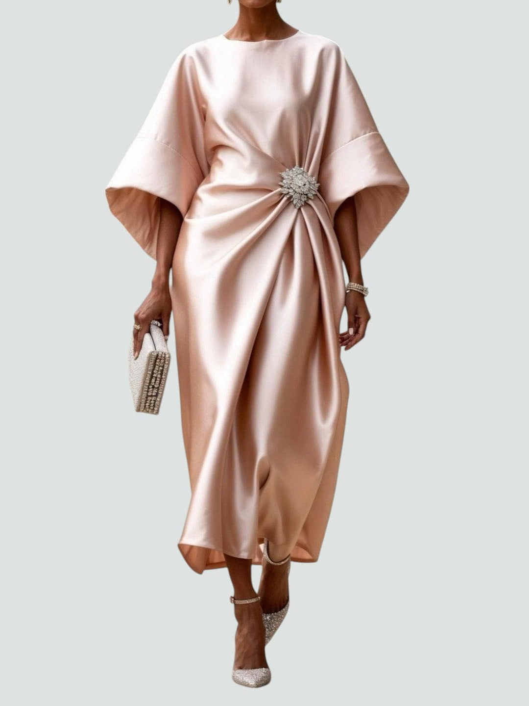 Aurélie | Robe de Soirée Drapée