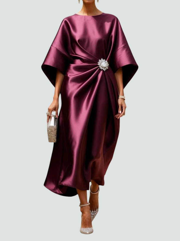 Aurélie | Robe de Soirée Drapée