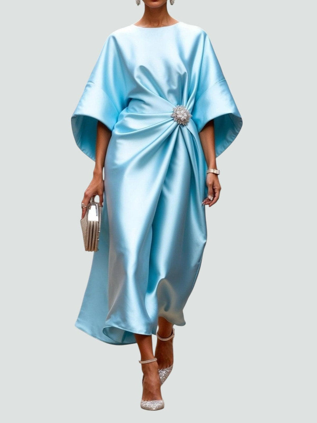 Aurélie | Robe de Soirée Drapée