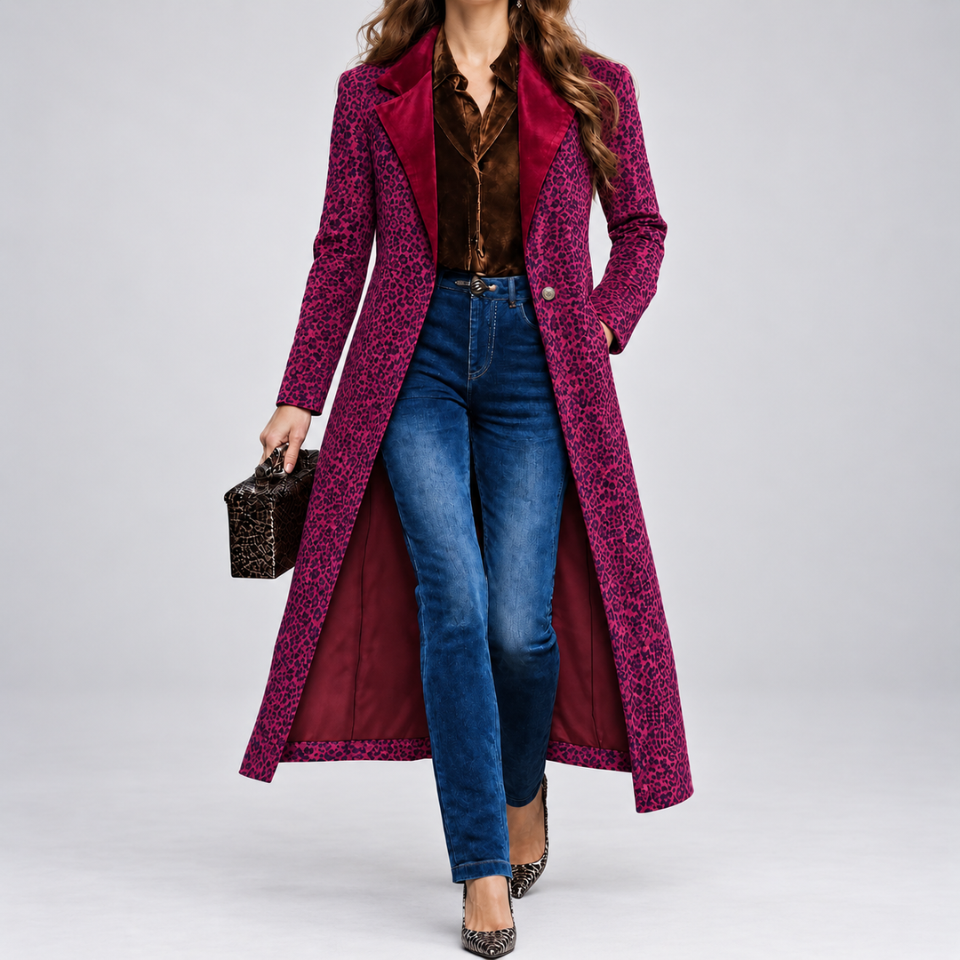 Lavinia | Manteau long texturé