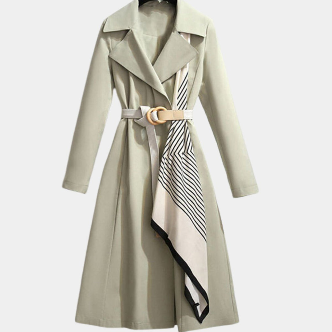 Marjorie | Trench midi à ceinture