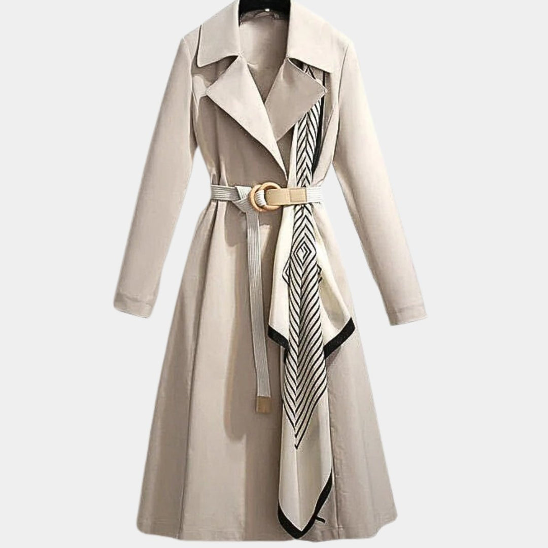 Marjorie | Trench midi à ceinture