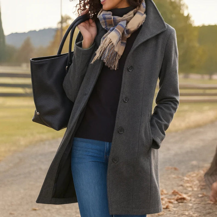 Marie-Françoise | Manteau classique mi-long
