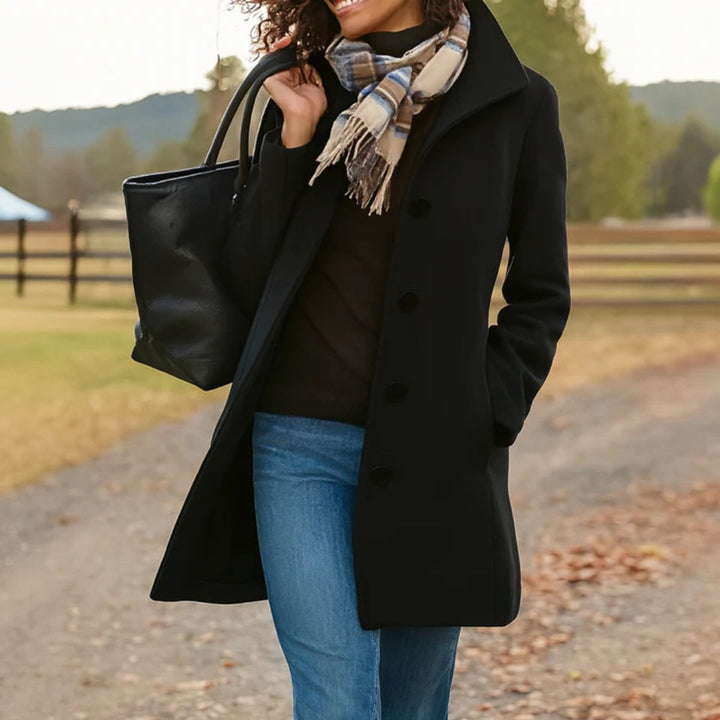 Marie-Françoise | Manteau classique mi-long