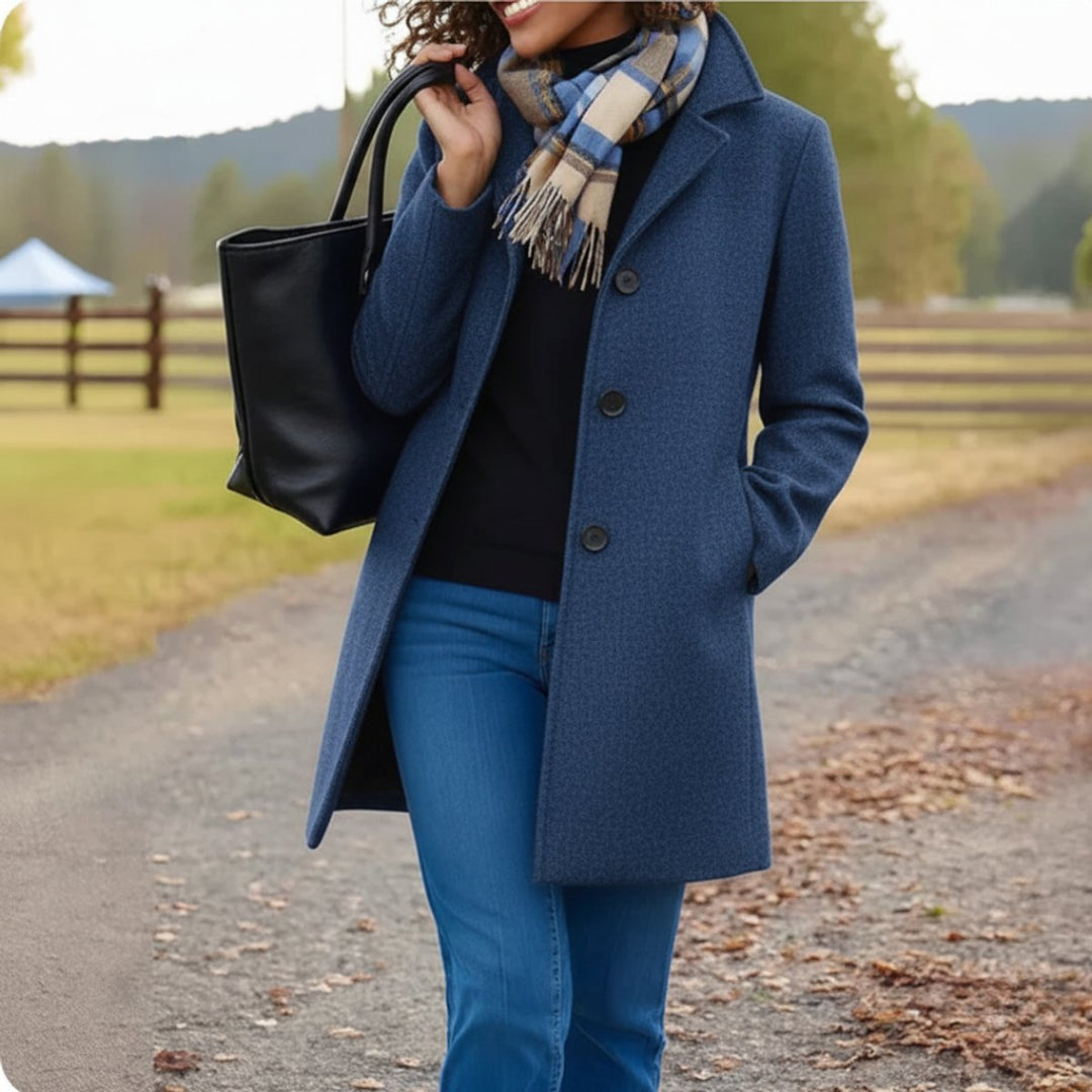 Marie-Françoise | Manteau classique mi-long