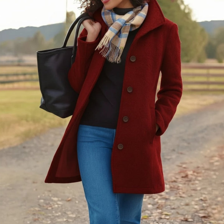 Marie-Françoise | Manteau classique mi-long