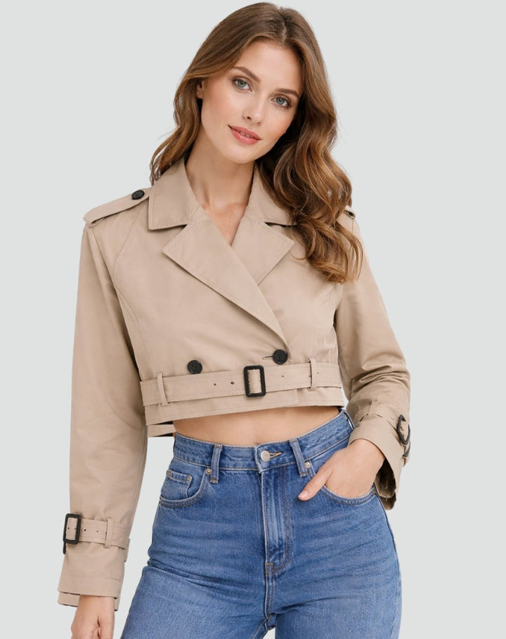 Marie-Pierre | Trench court ceinturé